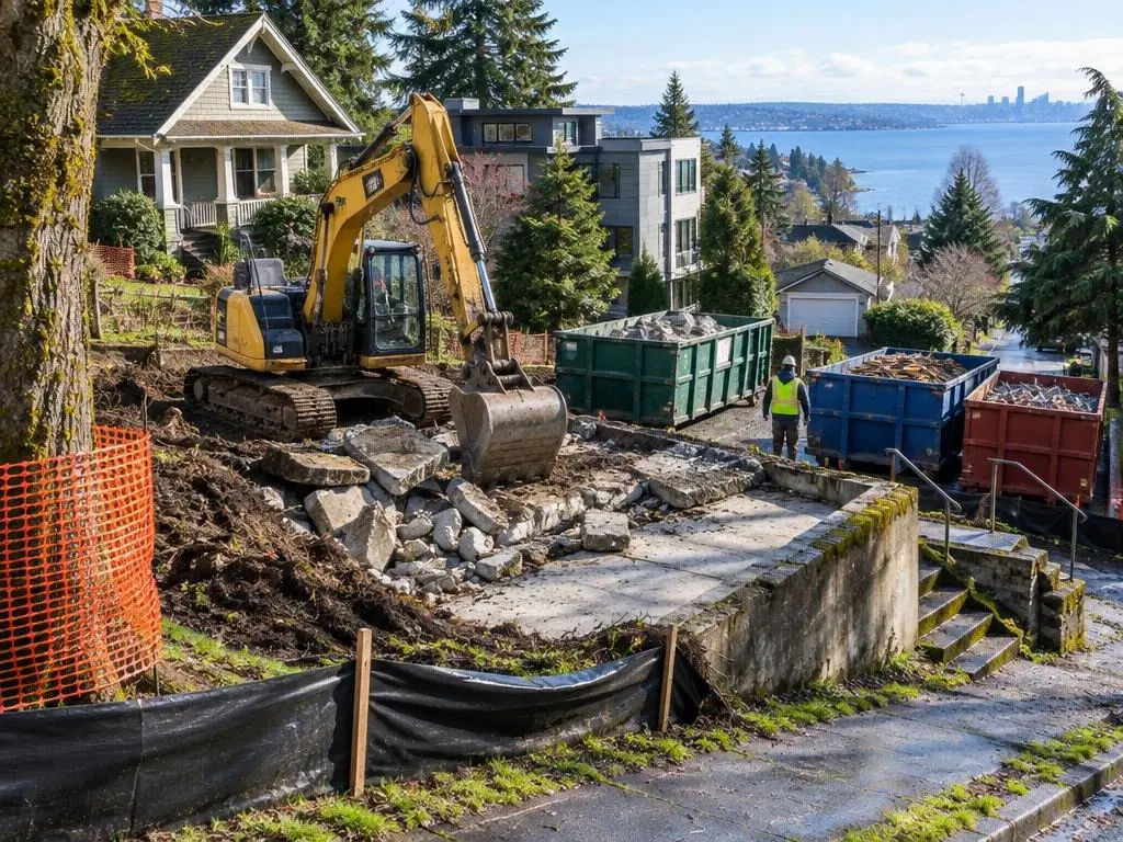 Concrete Removal in Seattle, WA