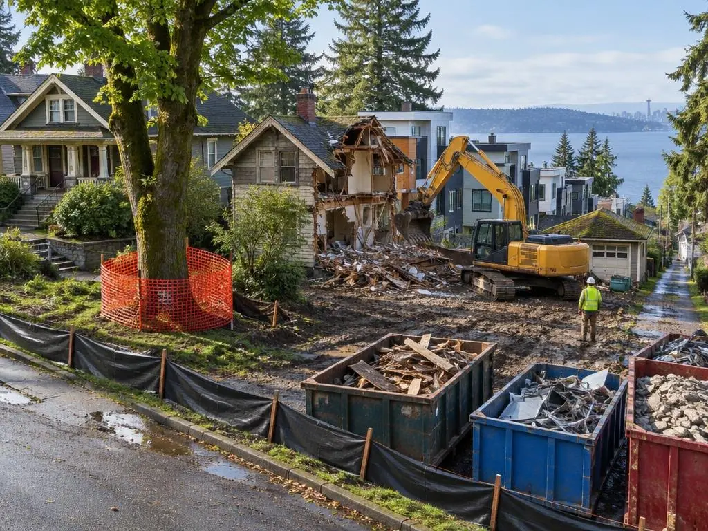 House Demolition in Seattle, WA